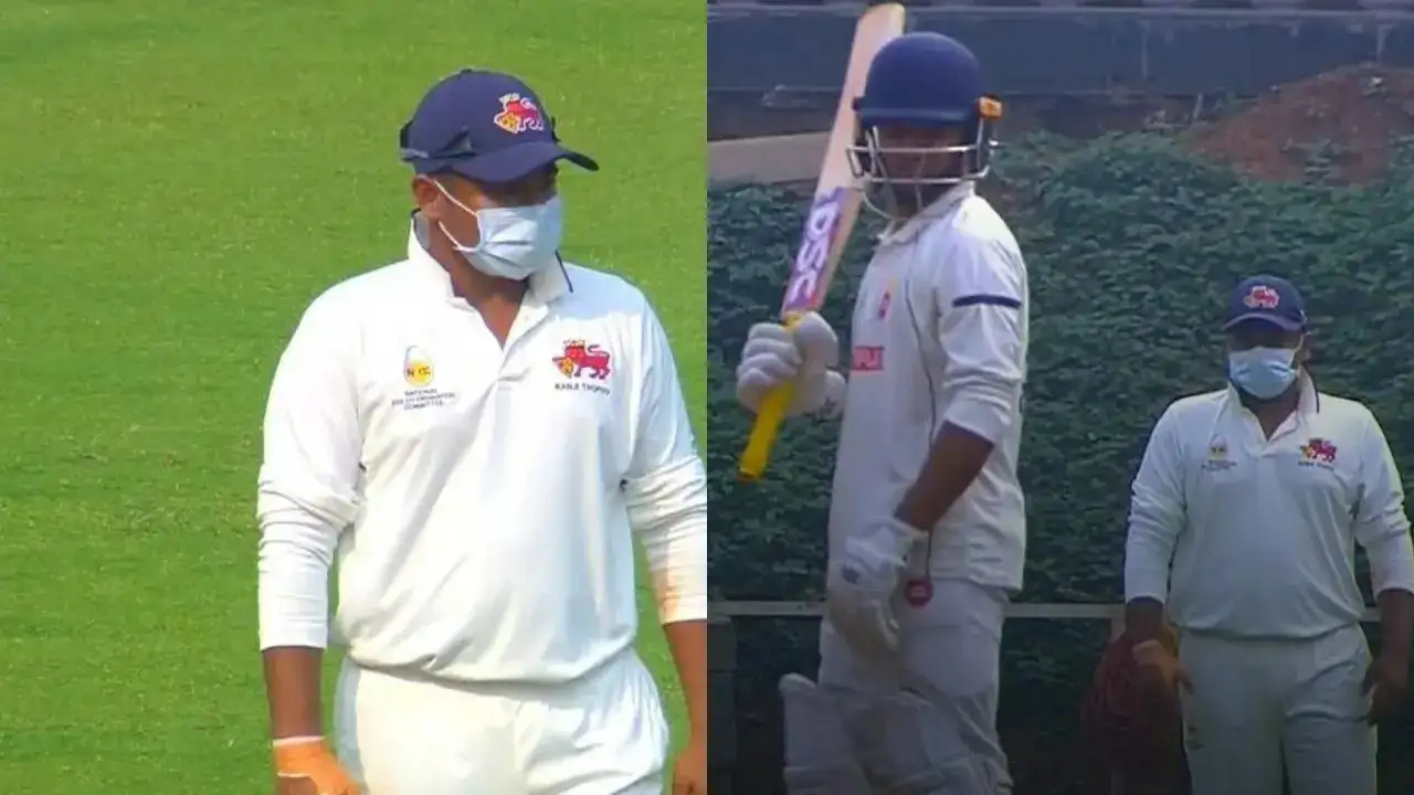 Pollution Controversy Hits Mumbai-Delhi Ranji Trophy Game; Sarfaraz, Musheer Walk Out With Masks At BKC